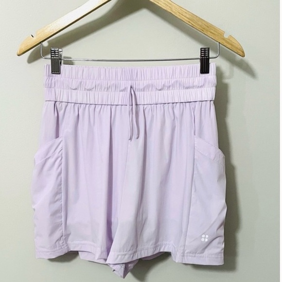 Sweaty Betty Circuit 2” Workout Shorts Lavender - Picture 7 of 10